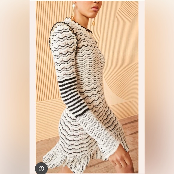 ULLA Johnson ulla johnson Roshan Dress Glacier sz small - Picture 3 of 7